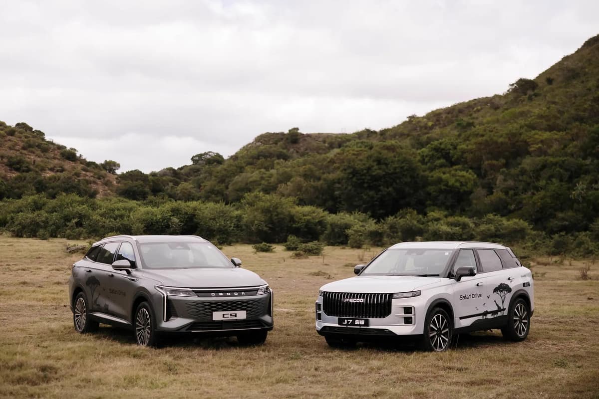 JAECOO & OMODA plug in hybrids prove their efficiency on an endurance journey across South Africa