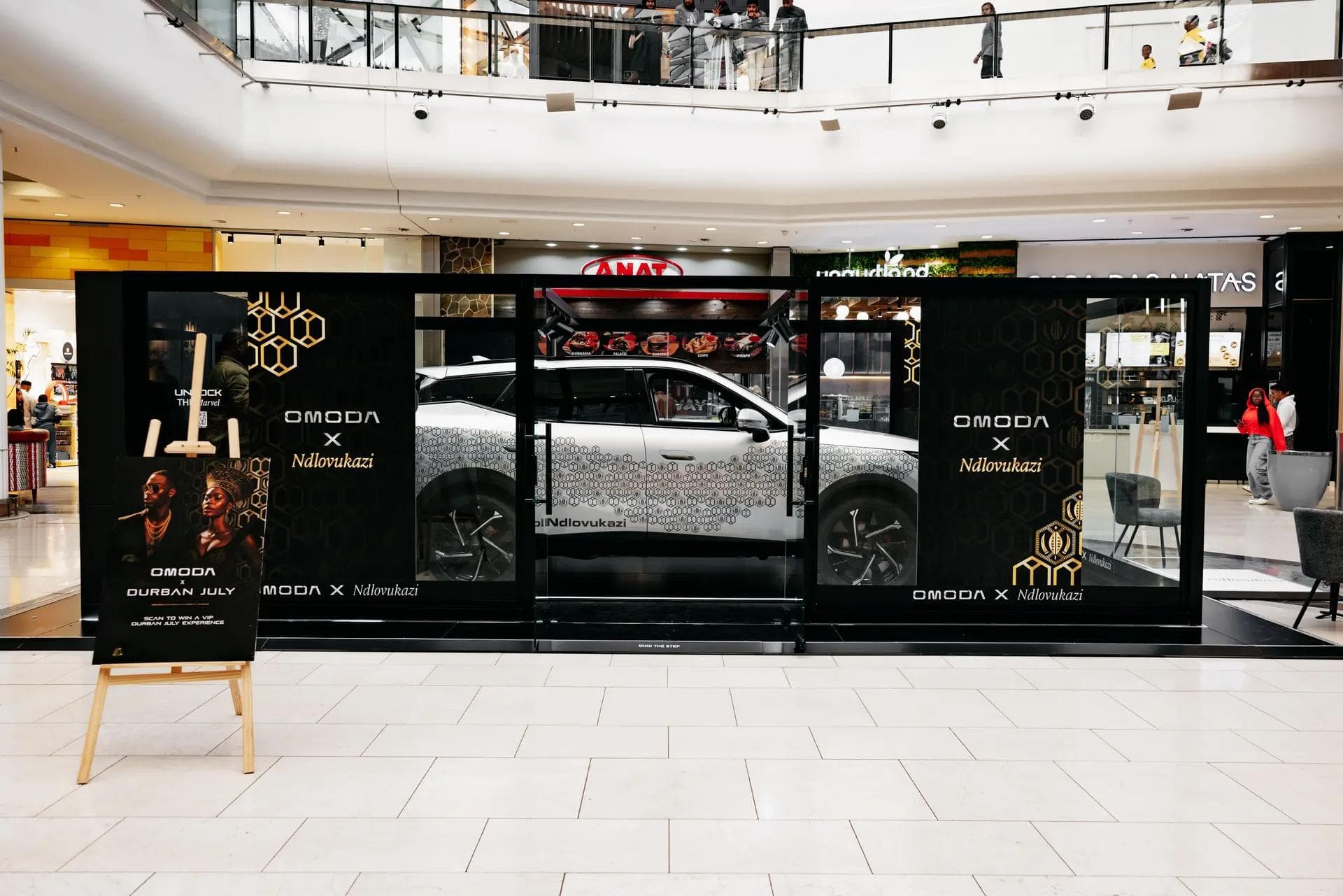 Ndlovukazi Rises: OMODA and Khosi Nkosi reunite for the C7 unveiling at Hollywoodbets Durban July